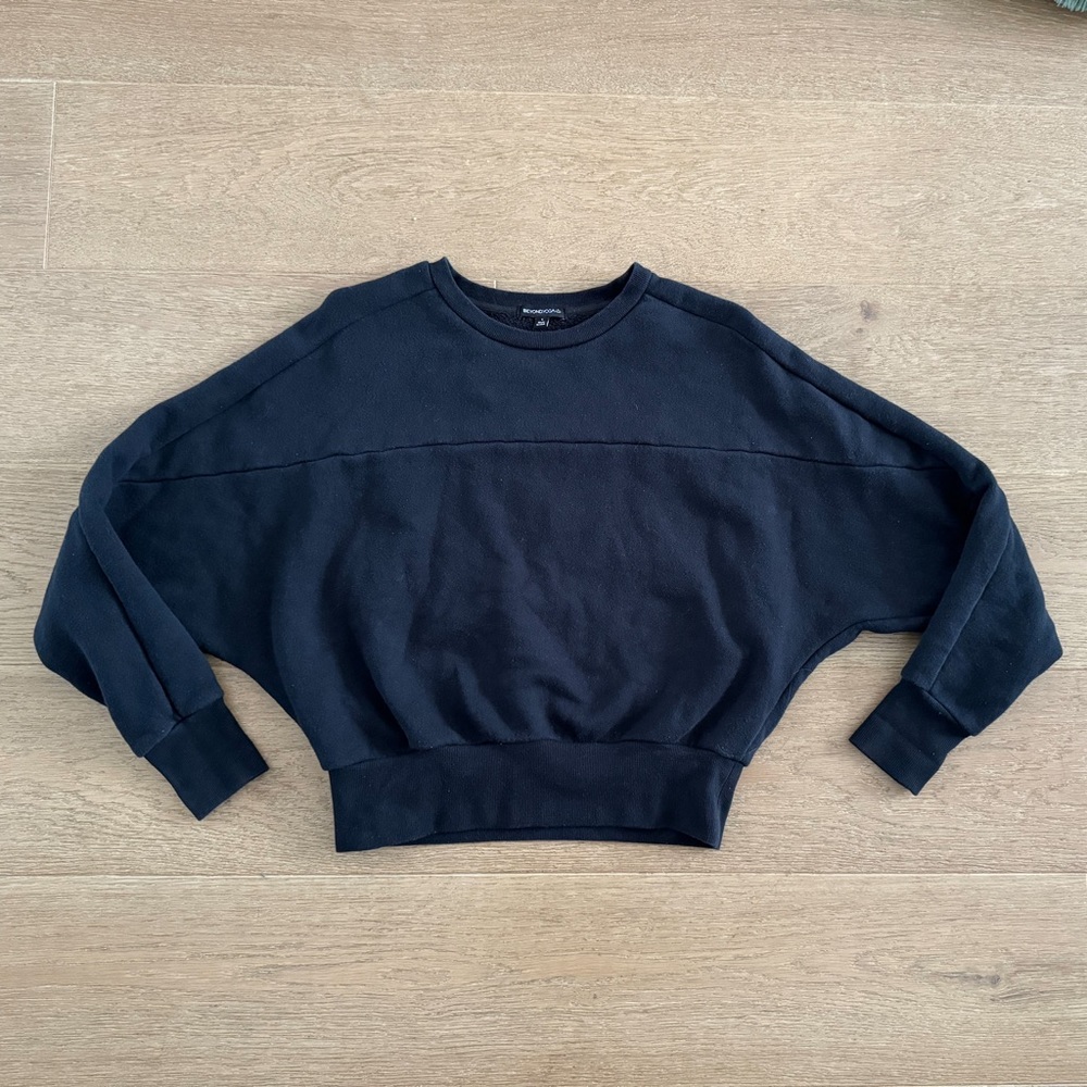Beyond yoga black sweatshirt size S